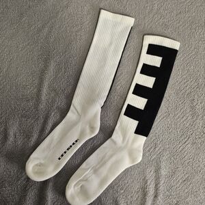 Rick Owens DRKSHDW Black And White Socks For Men